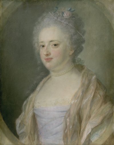 كاثرينا إليزابيث ميتاير (1744-1800) بواسطة Jean Baptiste Perroneau