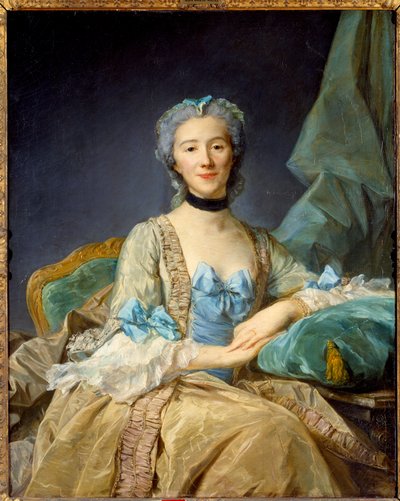 بورتريه مدام دي سوركوينفيل - رسم جان بابتيست بيرونو (جان بابتيست بيرونيو) (1715-1783) - hs / t 1.01 x 0.81m - باريس ، متحف اللوفر - صورة مدام دي سوركوينفيل. رسم جان بابتيست بيرونو (1715-1783) - 1.01 × 0 بواسطة جان بابتيست بيرونيو