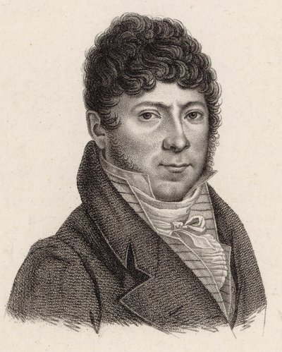 صورة لعازف الكمان والملحن فيليب ليبون 1775-1838 ، 1810. بواسطة جان بابتيست بونس لامبرت