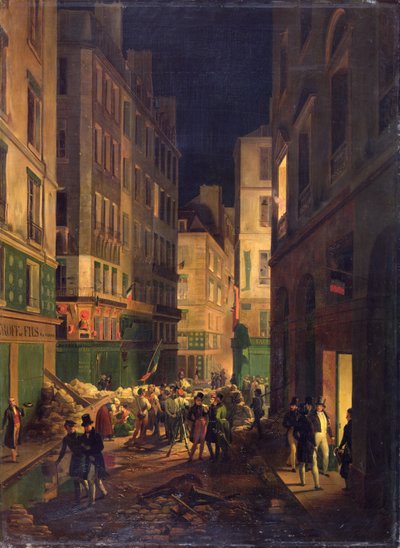 وصول لويس فيليب (1773-1810) إلى القصر الملكي ، 30 يوليو 1830 ، بعد لوحة رسمها هوراس فرنيه ، 1836 بواسطة جان بابتيست برودنت كاربيليه