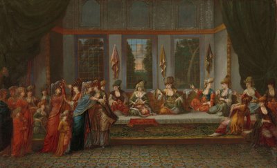 الزفاف اليوناني ، 1720-37 بواسطة جان بابتيست فانمور