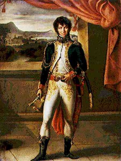 صورة ليواكيم مراد (1767-1815) (زيت على قماش) بواسطة جان بابتيست فيكار