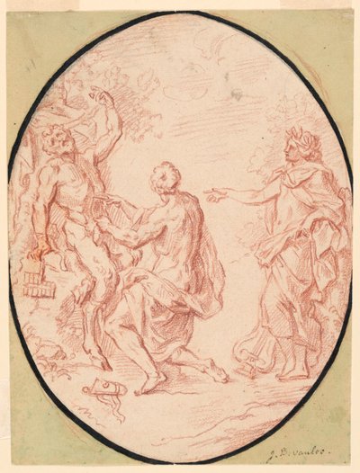 سلخ مارسياس بواسطة Jean Baptiste van Loo