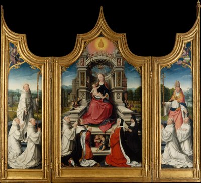 The Le Cellier Altarpiece.1509. بواسطة جان بليغامبي