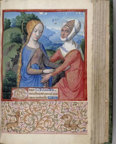 كتاب ساعات الزيارة 1485-1499 بواسطة جان بورديشون