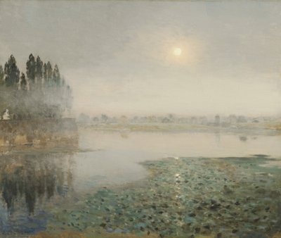 ضباب على النهر ، c.1889 بواسطة جان تشارلز كازين