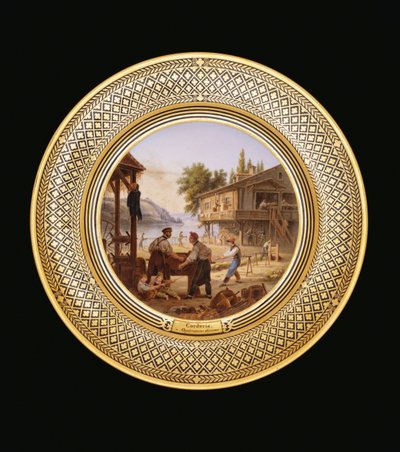 كورديري ، 1820 - 35 بواسطة جان تشارلز Develly
