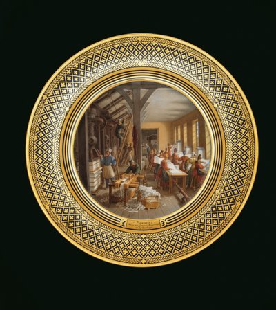 القرطاسية ، حوالي 1820 - 35 (بورسلين) بواسطة جان تشارلز Develly