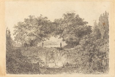 الحديقة الصغيرة بواسطة جان كلود ريتشارد دي سان نون بعد جان أونوريه Fragonard