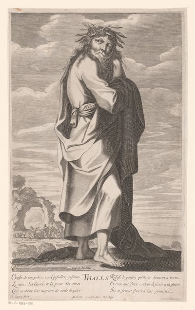 طاليس ميليتس طاليس (العنوان على الكائن) ليه سبت سيجس دي لا جريس (عنوان المسلسل) الحكماء السبعة في اليونان (عنوان المسلسل) بواسطة جين كوفي