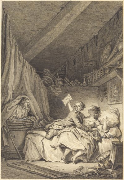 صانعو الأحذية بواسطة جان دامبرون بعد جان هونوريه Fragonard