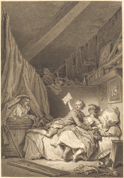 صانعو الأحذية بواسطة جان دامبرون بعد جان هونوريه Fragonard