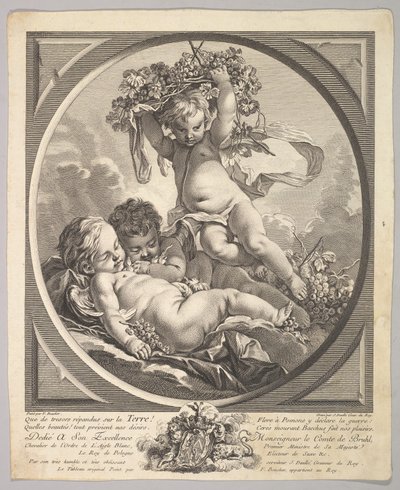 الأرض ، كاليفورنيا. 1748. بواسطة جان دول
