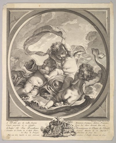 الماء ، كاليفورنيا. 1748. بواسطة جان دول