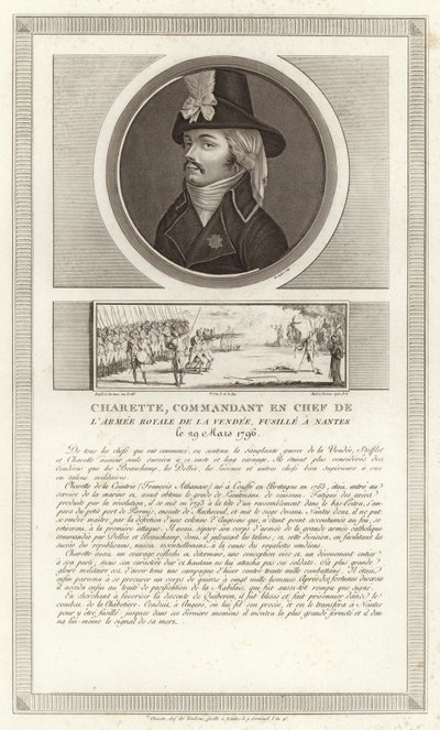 صورة فرانسوا دي شاريت بواسطة Jean Duplessi Bertaux