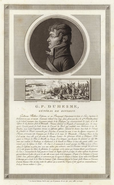 صورة لغيوم فيليبيرت دوهمسمي بواسطة Jean Duplessi Bertaux