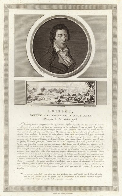 صورة لجاك بيير بريسوت بواسطة Jean Duplessi-Bertaux