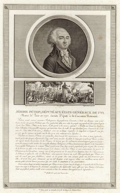 صورة لجيروم بيتيون دي فيلنوف بواسطة Jean Duplessi Bertaux