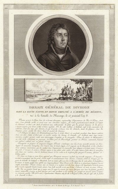 صورة لويس ديساي بواسطة Jean Duplessi Bertaux