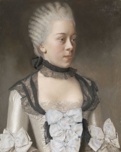 ويلهيلمينا هيليجوندا شويت بواسطة Jean Etienne Liotard (signed by artist)