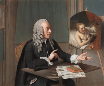 فرانسوا ترونشين بواسطة Jean-Étienne Liotard