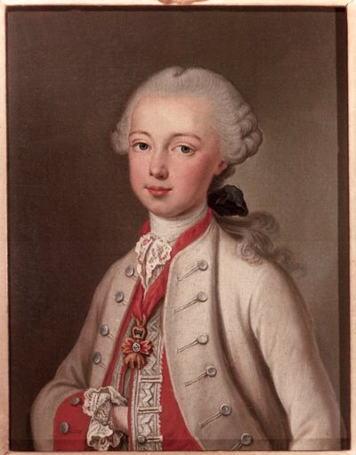 ليوبولد الثاني (1747-1792) الإمبراطور الروماني المقدس ودوق توسكانا الكبير ، 1762 بواسطة جان اتيان ليوتارد