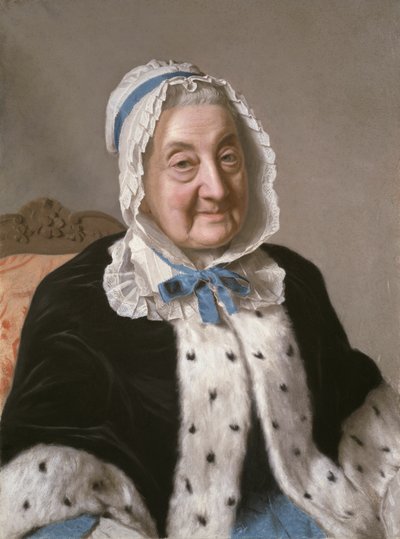 صورة لمارثي ماري ترونشين بواسطة Jean-Étienne Liotard