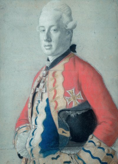 صورة لأرشيدوق النمسا ماكسيميليان فرانز (1756-1801) ، فيما بعد رئيس أساقفة وناخب كولونيا وأمير-أسقف مونستر بواسطة جان اتيان ليوتارد