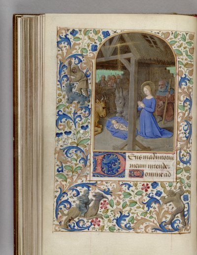 كتاب ساعات الميلاد ، 1450-1499 بواسطة جان فوكيه