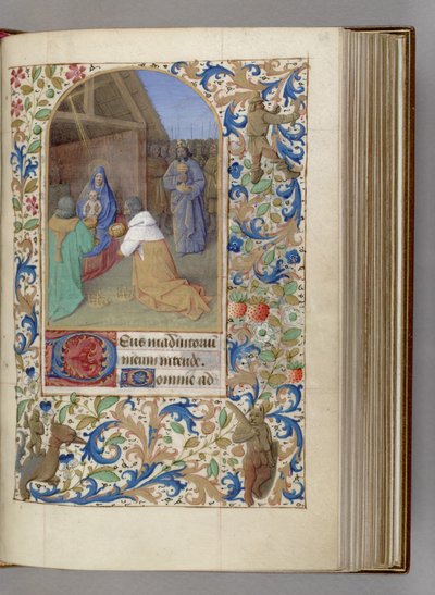 عشق كتاب الساعات المجوس 1450-1499 بواسطة جان فوكيه