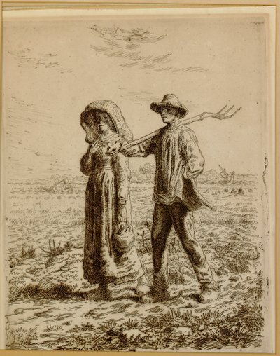 الذهاب إلى العمل ، 1863 بواسطة جان فرانسوا ميلت