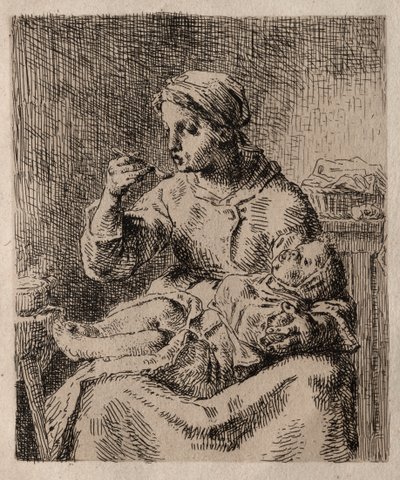 المسلوق بواسطة Jean-Francois Millet