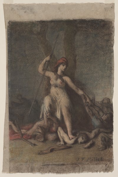 حرية بواسطة Jean-Francois Millet