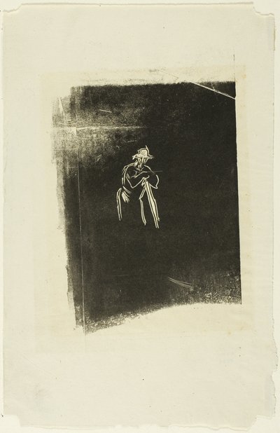 رجل يستريح على مجرفته بواسطة Jean-Francois Millet