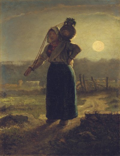 خادمة نورمان ، 1853-54 بواسطة جان فرانسوا ميلت