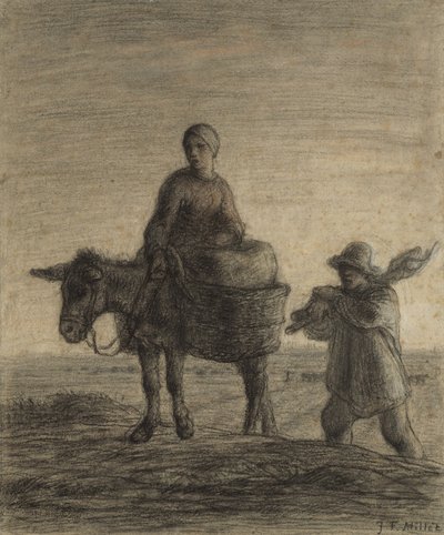 المغادرة للعمل ، 1857 بواسطة جان فرانسوا ميلت