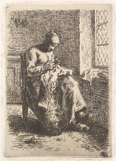 الخياطة ، 1853. بواسطة جان فرانسوا ميلت