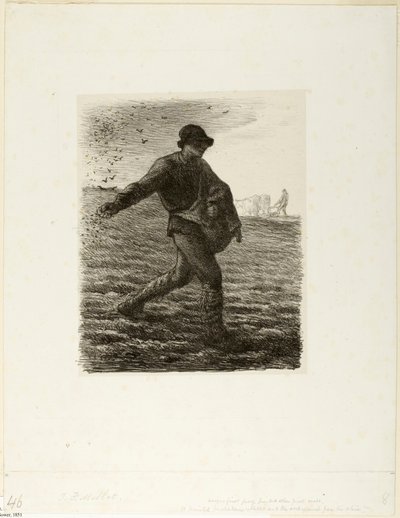 الزارع بواسطة Jean-Francois Millet