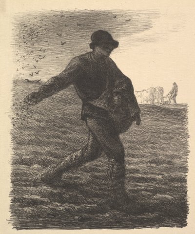 الزارع ، 1851. بواسطة جان فرانسوا ميلت