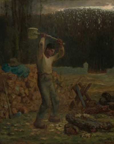 الحطاب ، 185866. بواسطة جان فرانسوا ميلت