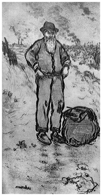 Le Chemineau ، c1870-1920 1924 بواسطة جان فرانسوا رافايلي