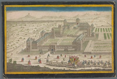 منظر من Château de Vincennes بواسطة جان فرانسوا دومون