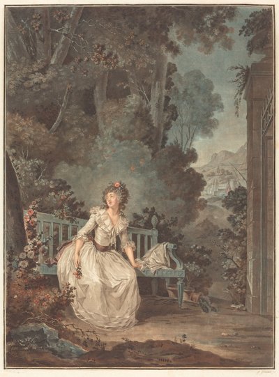 Nina، ou La Folle par amour (Nina، or The Woman Maddened by Love) بواسطة جان فرانسوا جانيت بعد كلود هوين