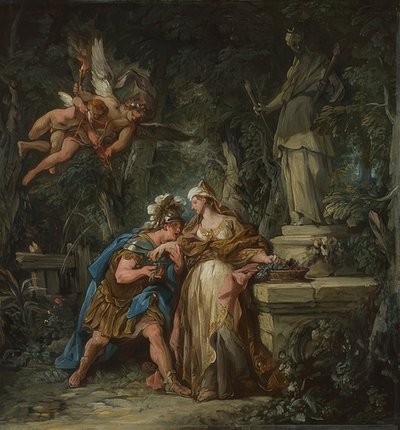 جايسون وميديا. 1742-43 بواسطة جان فرانسوا دي تروي