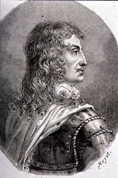 صورة لفرنسوا ، دوق لاروشفوكولد (1613-80) (نقش) بواسطة جان جورج (بعد) Huyot