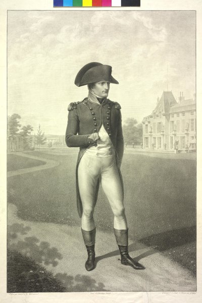 نابليون الأول بونابرت (نقش) بواسطة جان جودفروي