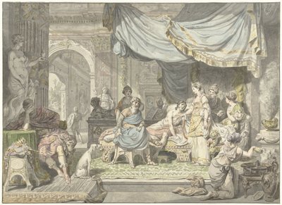يحاول Antiochus إخفاء حبه لأمه ستراتونيس بواسطة جان جراند جان