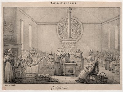 مشاهد باريس: The Foundling Hospital بواسطة جان هنري مارليت