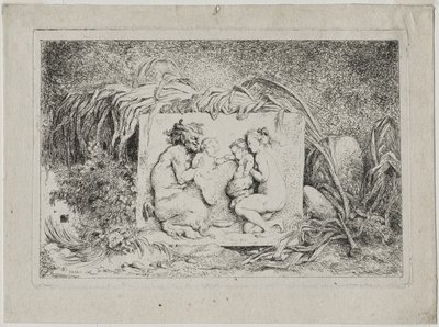 باتشاناليس: عائلة ساتير بواسطة Jean-Honore Fragonard