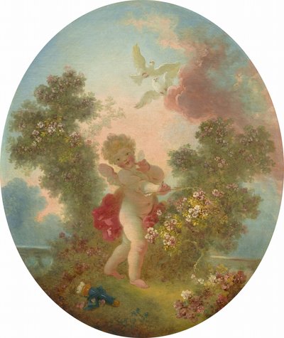 أحب الحارس ، ج. 17731776. بواسطة Jean Honore Fragonard